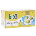 Bio 3 Manzanilla Ecológica FLor 25 Bolsitas