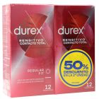 Durex Preservativos Pack Ahorro Sensitivo Contacto Total 24 uds