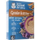 Gerber Papillas Avena Integral con Ciruela +6M 250 gramos
