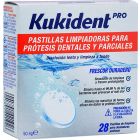 Kukident Pro Pastillas Limpiadoras para Prótesis 28 uds