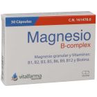 Magnesio B-complex multivitaminas 30 cápsulas