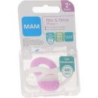 Mam mordedor para dientes anteriores +2 meses Rosa