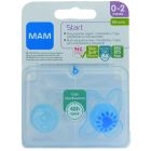 Mam Chupete Start Azul Silicona 0-2 meses