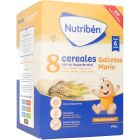 Nutribén 8 Cereales y Miel Galletas María 600 g