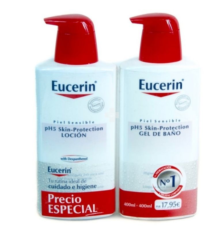 Eucerin Pack loción 400 ml + gel de baño 400 ml