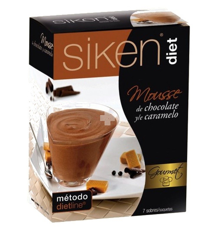 Siken Diet Mousse chocolate 7 sobres
