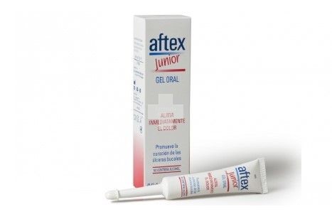 Aftex Junior Gel Oral 15 ml, reduce el dolor y cura las úlceras bucales