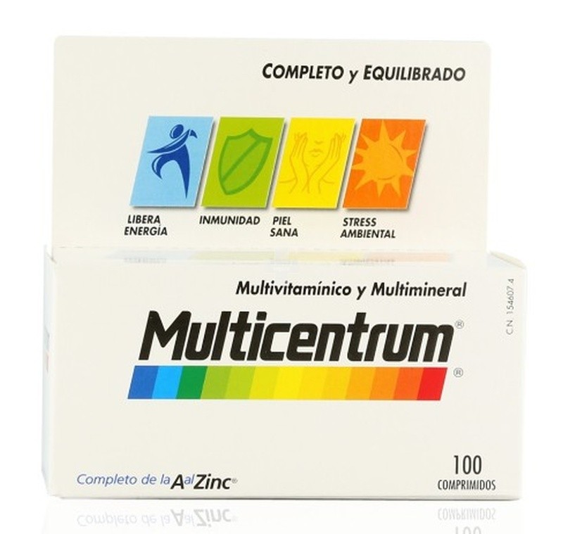 Multicentrum Luteína 100 comprimidos 