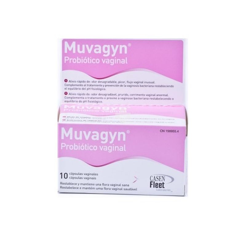Muvagyn probiótico vaginal 10 cápsulas