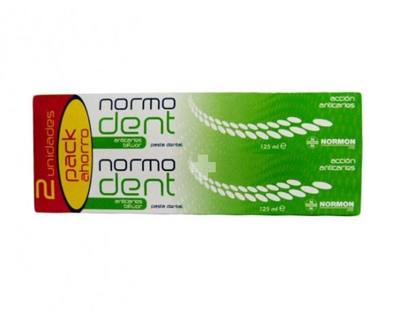 Pack Ahorro Normodent Anticaries Pasta 2X125 ml