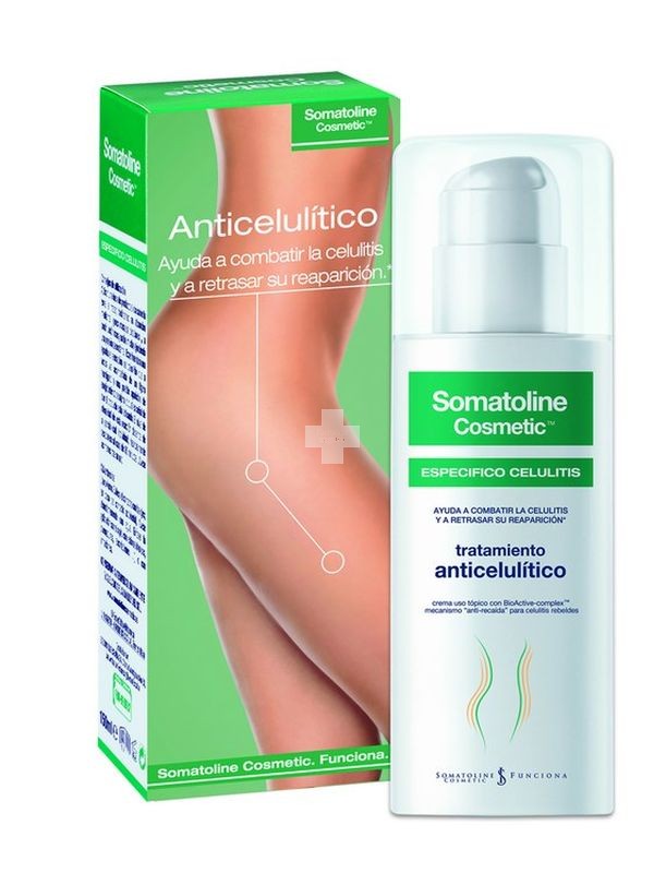 Somatoline Cosmetic Tratamiento Anticelulítico 150 ml mejora tu figura y suaviza la piel de naranja