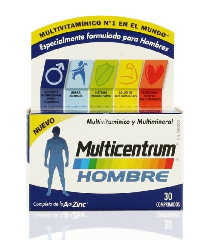 Multicentrum Hombre 30 comprimidos 