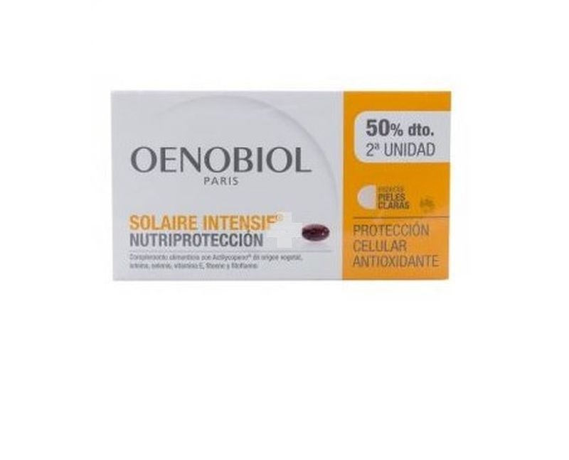 Oenobiol Solar Intensif Nutriprotección 2X30 caps