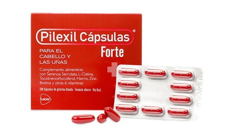 Pilexil Forte 100 cápsulas para la caída del cabello