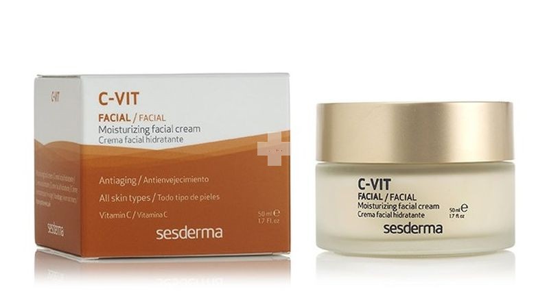 C-Vit Crema Facial Hidratante 50 ml antioxidante y antiedad
