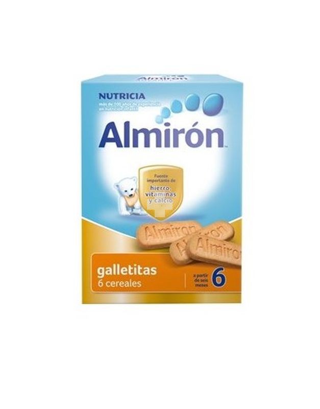 Almiron Galletitas 6 cereales, aportan al bebé numerosas vitaminas y minerales