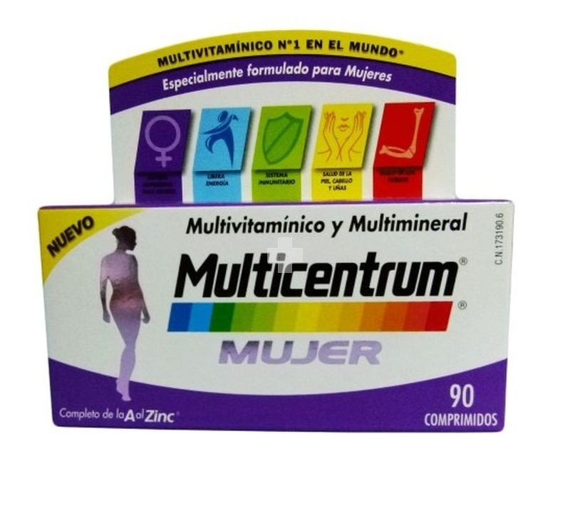 Multicentrum Mujer 90 comprimidos 