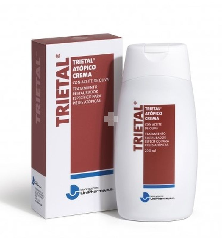 Trietal Atópico Crema 200 ml para hidratar y aliviar la sequedad cutánea