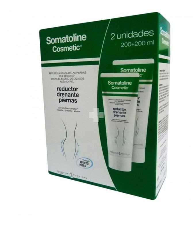 Somatoline Cosmetic Reductor drenante de piernas 2 uds 200+200 ml