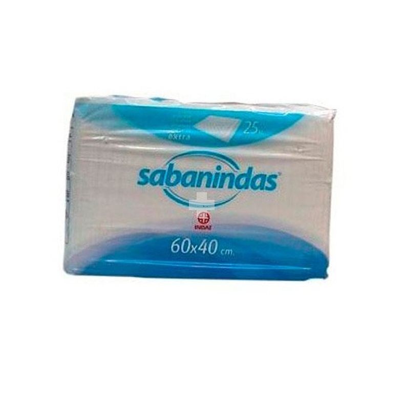 SABANINDAS Protector absorbente Pequeño 60x40 cm.