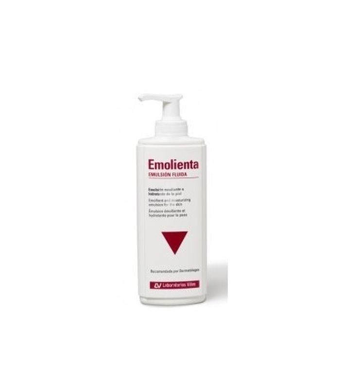 Emolienta Emulsión Fluída 250 ml. Intensa hidratación de la piel a base de urea y ácido hialurónico.