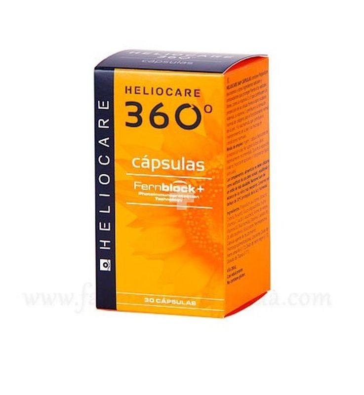 Heliocare 360º 30 cápsulas, protegen las células del daño oxidativo