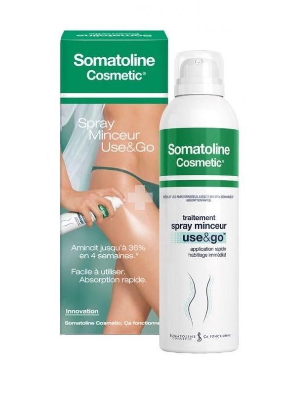 Somatoline Cosmetic Spray Reductor use&go 200 ml lipolítico, reductor, drenante y reafirmante