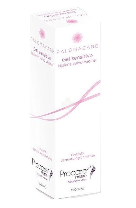Palomacare gel sensitivo higiene vulvovaginal 150 ml para la higiene diaria externa