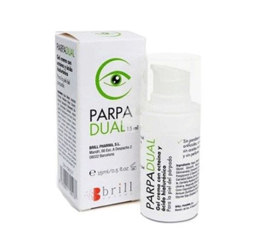 Crema-Gel Para Párpados Parpadual 15ml, hidrata y descongestiona la piel del contorno del ojo.
