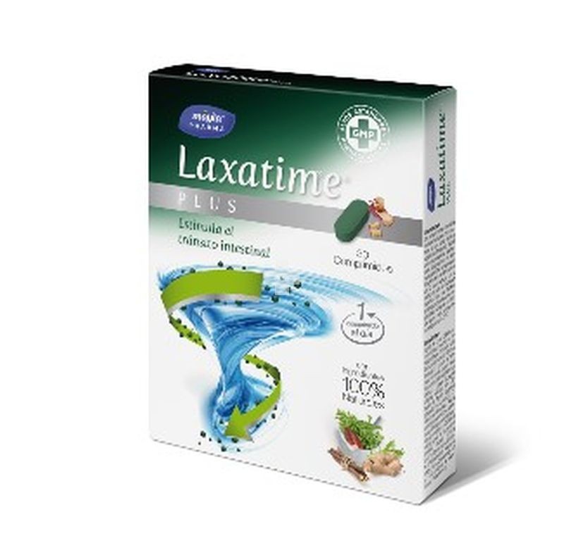 Laxatime Plus 30 comprimidos para el estreñimiento puntual