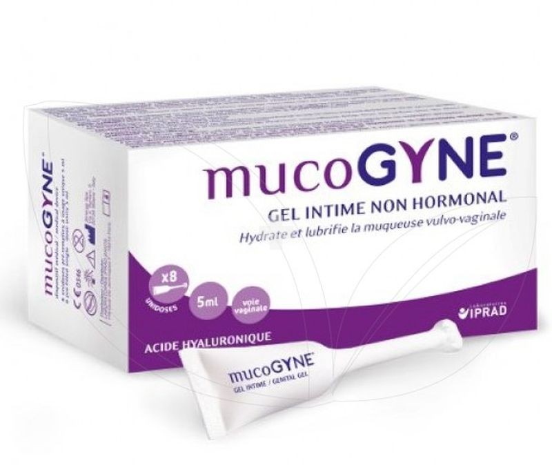 Mucogyne Gel Intimo NO Hormonal 8X5 ml restaura la mucosa vulvovaginal