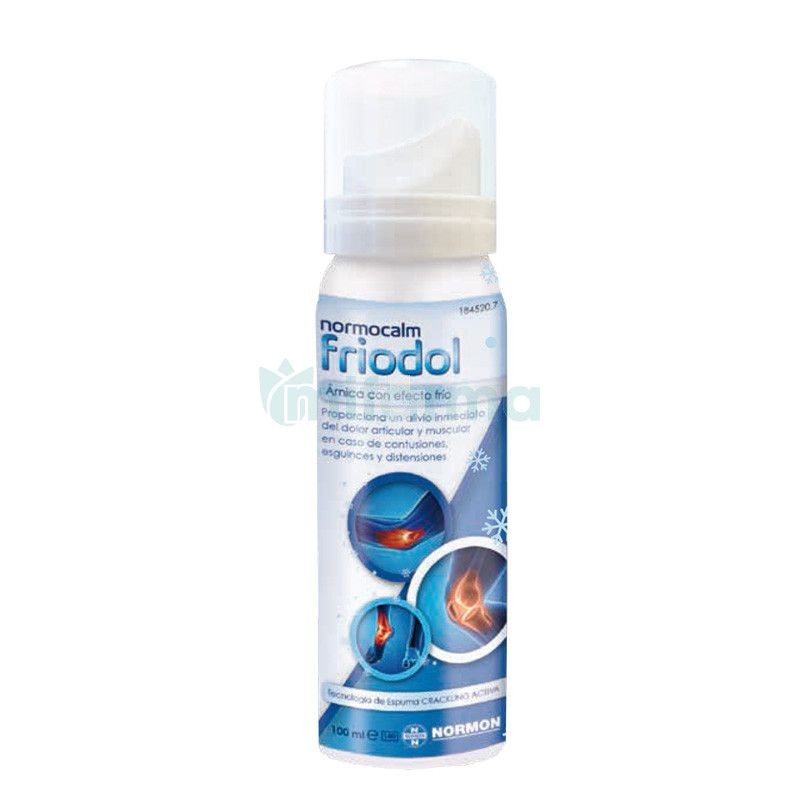 Friodol de Normon spray de farmacia efecto frío para dolor muscular y articular