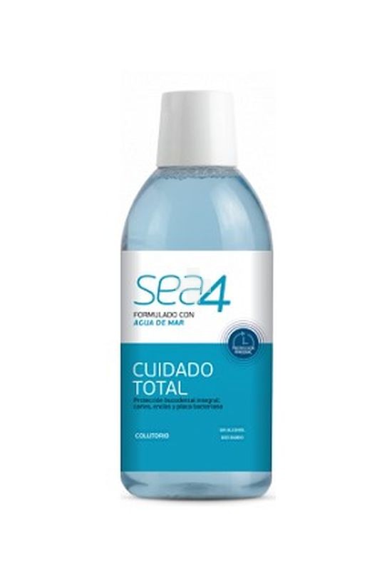 Colutorio Sea4 Cuidado Total 500 ml protección integral de dientes y encías