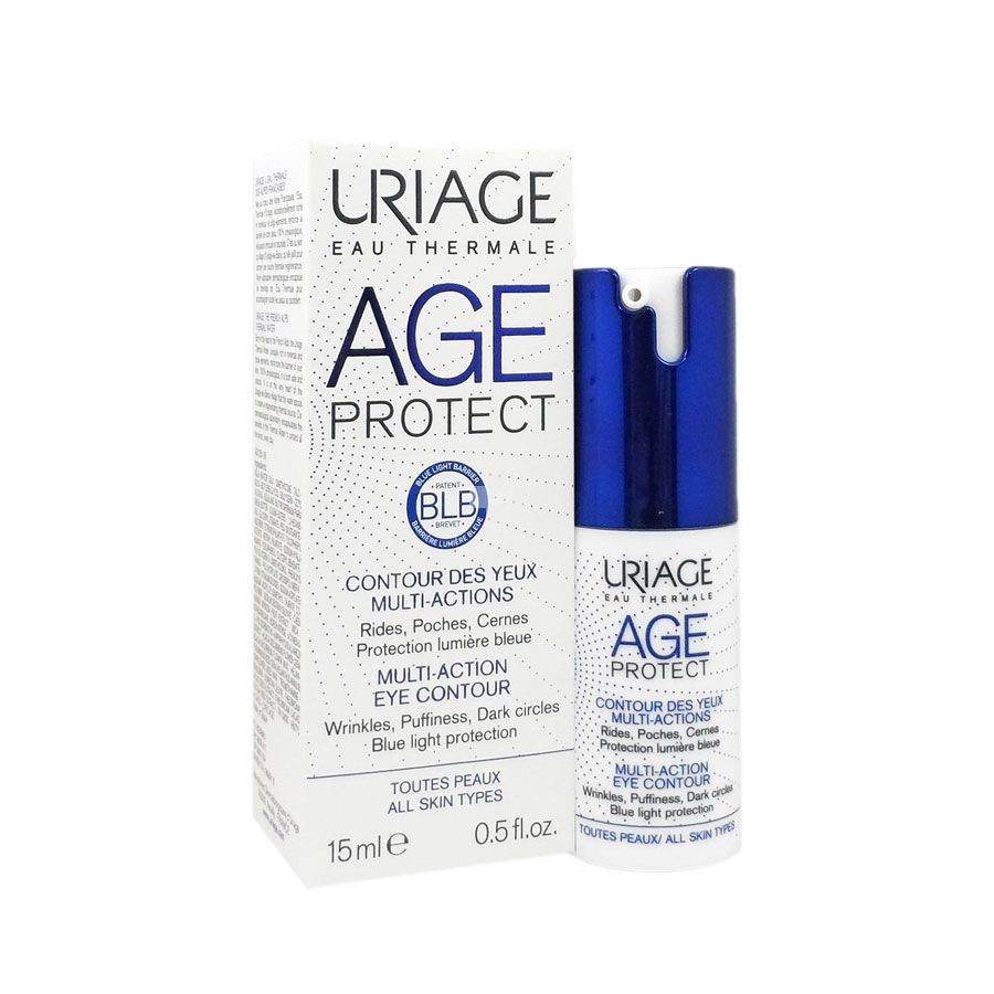 Uriage Age Protect Contorno De Ojos Multiacción 15ml. Restaura la vitalidad y luminosidad de la piel.