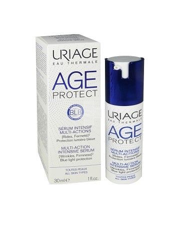 Uriage Age Protect Sérum Intensivo Multi Acción, Antiarrugas, Firmeza y protección Luz Azul