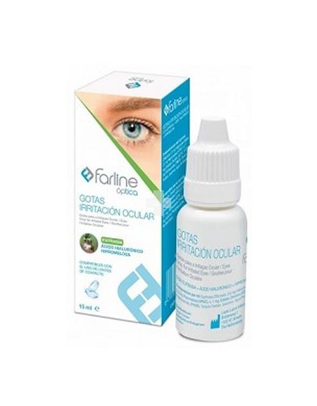 Gotas Irritación Ocular 15 ml, compatibles con el uso de lentes de contacto