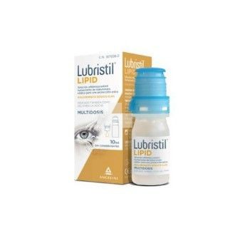 Solución Oftálmica Lubristil Lipid 10 ml para aliviar el ojo seco