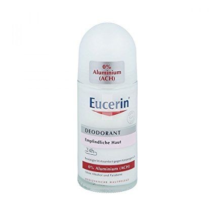 Eucerin Desodorante 0% Aluminio Roll-on 24h.