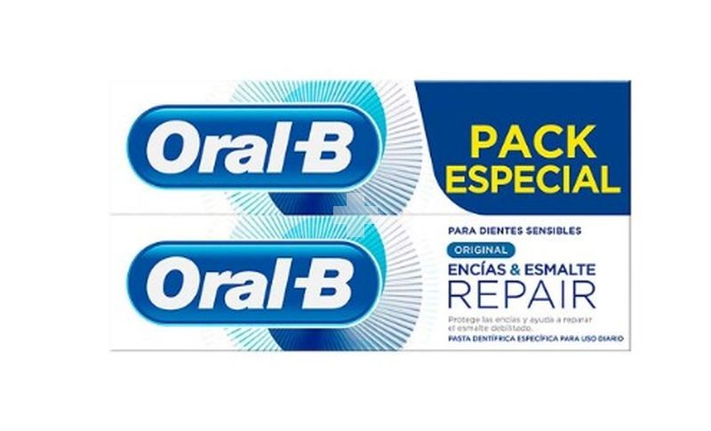 Oral-B Pasta Encías y Esmalte 2x125 ml(dientes sensibles)