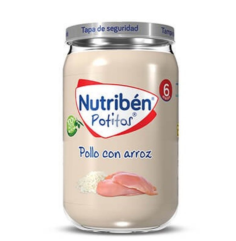 Nutribén Potito Pollo con Arroz 235 g