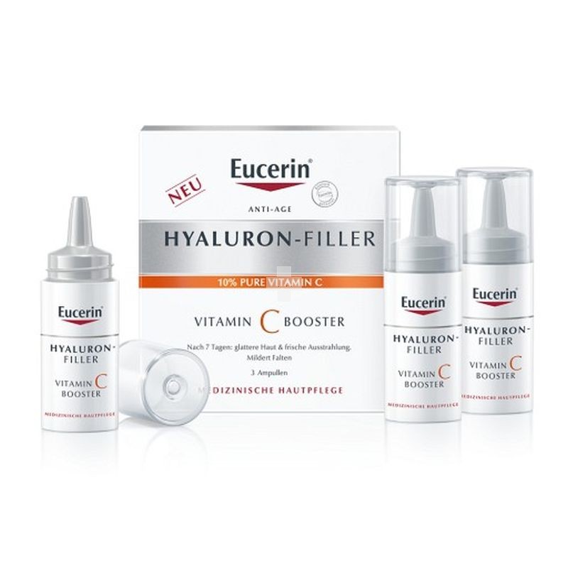Hyaluron Filler Vitamin C Booster 8mlX3. Fortalece la piel y rellena arrugas.