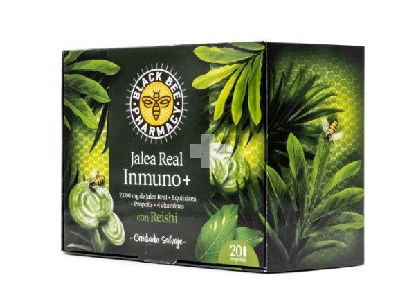 Black Bee Jalea Inmuno+ con Própolis y Equinacea 20 Ampollas