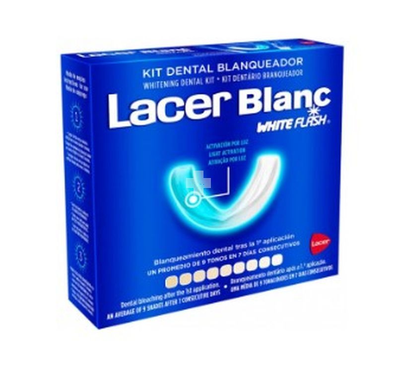 Lacer Blanc White Flash. Kit de blanqueamiento de efecto inmediato.