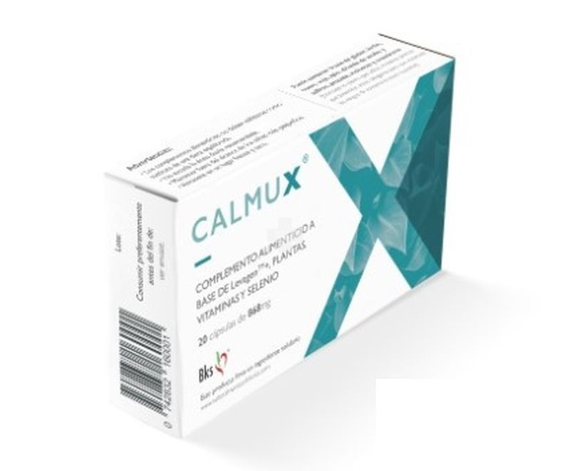 Calmux 20 cápsulas de 868 mg