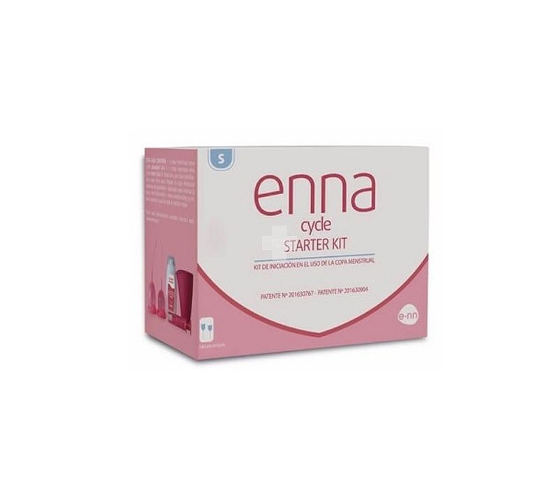 Enna Cycle Starter Kit de iniciación en el uso de la copa menstrual
