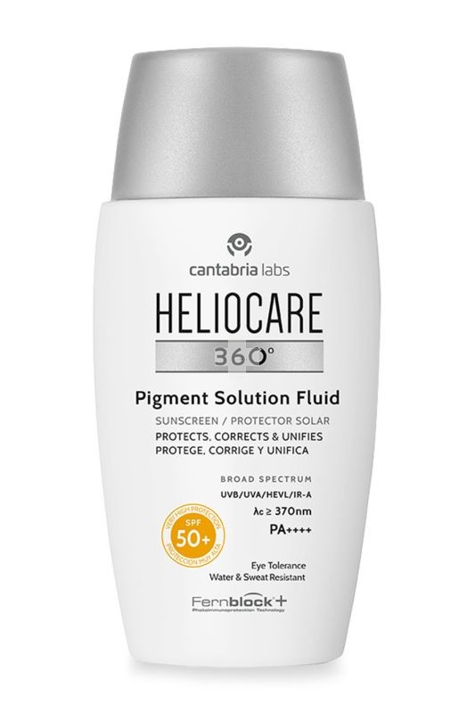 Heliocare 360º Pigment Solution Fluid 50+, protege, corrige y unifica