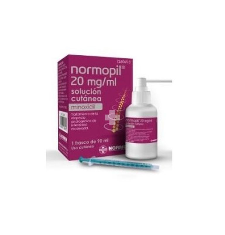 Normopil 20 mg /ml Solución Cutánea - 1 Frasco De 90 ml