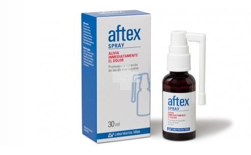 Aftex Spray 20 ml, alivia y cura las úlceras bucales