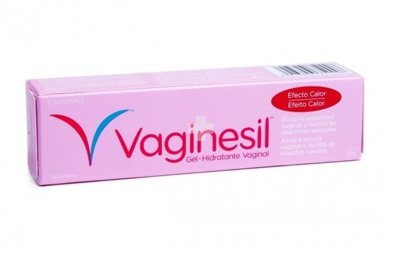 Vaginesil gel-hidratante vaginal Efecto calor 30 gramos