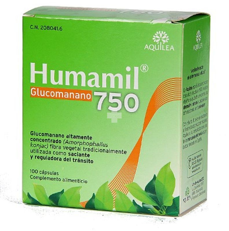 Humamil Glucomanano 750 90 cápsulas